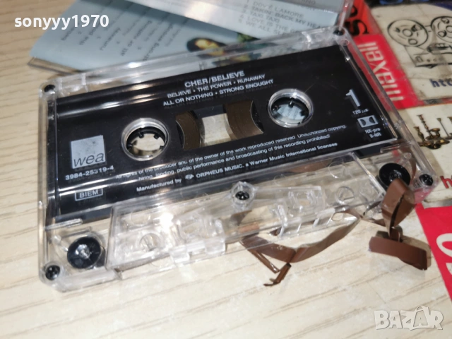 CHER-ORIGINAL TAPE 1904261024H2E6R, снимка 2 - Аудио касети - 54242518