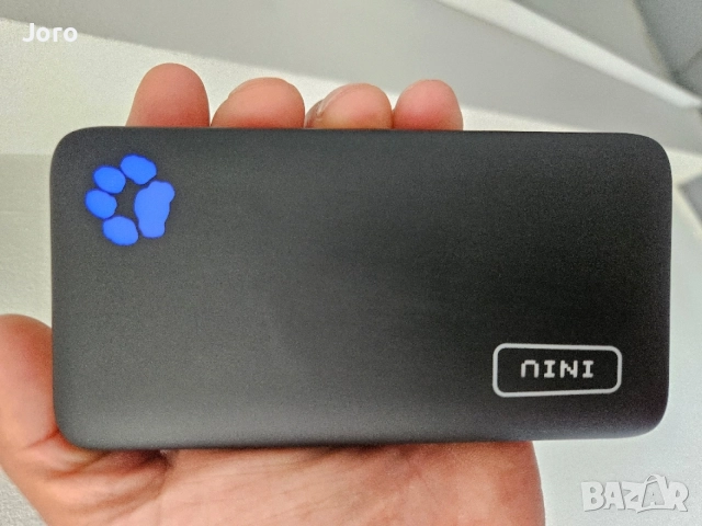 Преносимо зарядно устройство INIU, 22.5W PD QC 20000mAh USB C Power Bank, снимка 7 - Външни батерии - 55501910