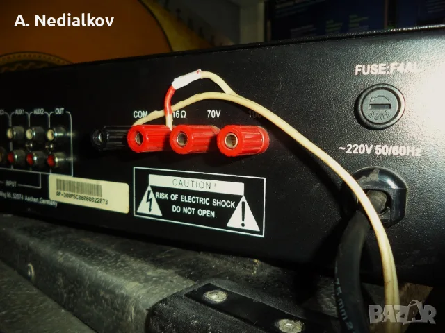 Hed audio mixer-amplifier AP 300/130watt/, снимка 4 - Китари - 55420315