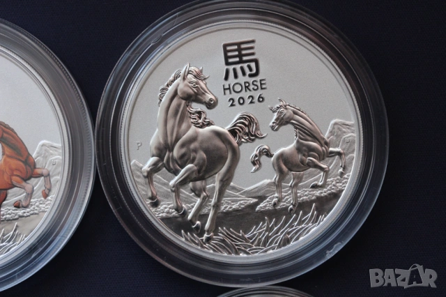 Лунар, Lunar, инвестиционно сребро, 1 oz. , снимка 12 - Нумизматика и бонистика - 50035482