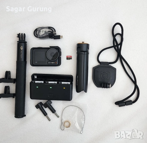 DJI Osmo Action 3 Adventure Combo – Like New! , снимка 2 - Фотоапарати - 55279925