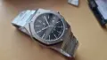 изчистен нов мъжки часовник sapphero royal oak водоустойчив, снимка 5