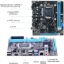 H81 дънна платка LGA1150 DDR3 M.2 NVMe HDMI mATX, снимка 6