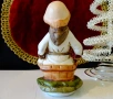 Порцеланова фигура Монах мачка грозде,Capodimonte. , снимка 4