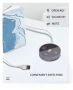 Syskonics USB граничен микрофон с високоговорител, снимка 4