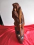 Голяма Дървена Статуя Старец с Торба, Дърворезба , Фигура, снимка 6