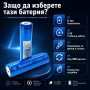 Акумулаторна батерия 18650 3.7V Rakieta 8800mAh презареждаща се за фенри прожектори челник, снимка 5