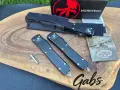 Автоматичен нож MICROTECH Ultratech НОВ модел с текстилен калъф, снимка 9