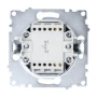 Единичен електрически ключ DeTech DE-6008-01, 10A, 250V, IP20, за вграждане, златист, снимка 4