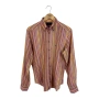 Etro Multicoloured Striped Linen Shirt (40), снимка 1