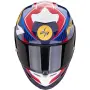 Мото Каска SCORPION EXO-R1 EVO 2 AIR COUP Blue-Red-Yellow,M 57-58см. 860.37 лв. / 439.90 €, снимка 2
