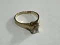 Златен дамски пръстен 14K – 1,94гр - Размер 48, снимка 1