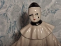 Стара Порцеланова Фигура Тъжният Мим, снимка 2