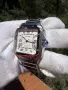 Cartier Santos Мъжки Часовник Бял Циферблат Код Chronolux46, снимка 2