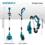 Акумулаторен култиватор/скарификатор YOFIDRA 1200 W, снимка 8