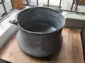 Старо голямо медно котле менче бакър, снимка 1