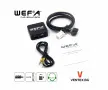 CD чейнджър за Toyota 2003 - 2011 AUX USB адаптер за тойота аукс кабел флашка WEFA 6+6, снимка 1