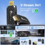 Автомобилен адаптер MSXTTLY Mini 3in1 V-Stream, снимка 4