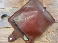 Ръчно изработен дамски кожен портфейл , снимка 4