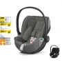 Бебешко детско столче за кола Cybex Z2 I size заедно със основата Base Z2 с Isofix като нови, снимка 2