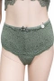 Дамски комплект бельо Hunkemöller 2XL – дантела в маслено зелено, снимка 5