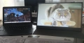 НОВ Преносим монитор Denver PMO-15604K, 15.6" IPS + Оригинален калъф-стойка, снимка 3