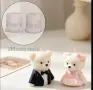 3D мече с рокля мече с костюм силиконов молд форма свещи гипс сапун смола фондан декорация торта , снимка 2