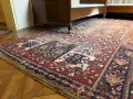 Голям ретро жакардов килим (240 х 380 см) – персийски десен / винтидж стил 1980г., снимка 3