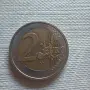 Радка Холандска монета от 2 евро с лика на кралица Беатрикс, 1999 г., снимка 2