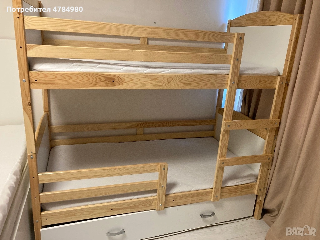 Детско двуетажно легло, снимка 1