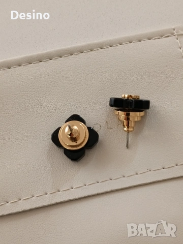 Оригинални обеци Tory Burch, снимка 4 - Обеци - 54810300