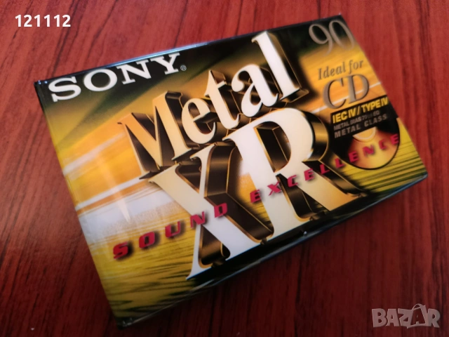 Аудио касета Sony Metal XR90.