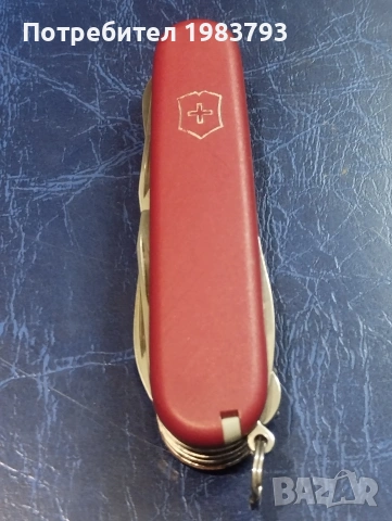 Многофункционален стар модел Victorinox Switzerland с ножица и трион., снимка 5 - Ножове - 54818682