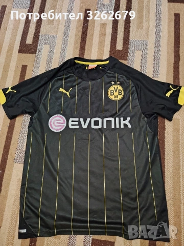puma Borussia Dortmund 2014 оригинална размер L, снимка 2 - Тениски - 54996018