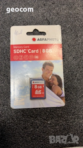 8GB SD/SDHC карта AGFA Photo Clas 4 (нова)