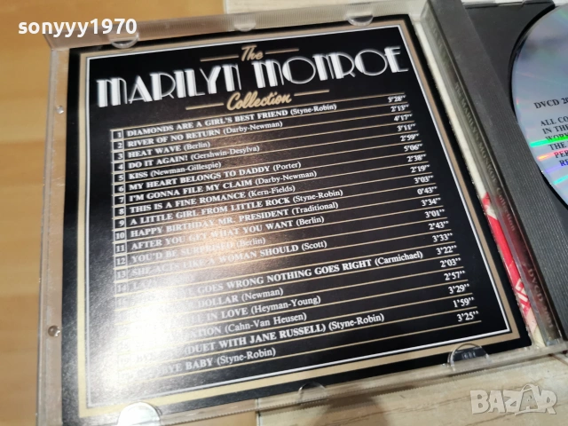 MARILYN MONROE DVCD MADE IN SWISS 1906261658H2E7R, снимка 7 - CD дискове - 54971889
