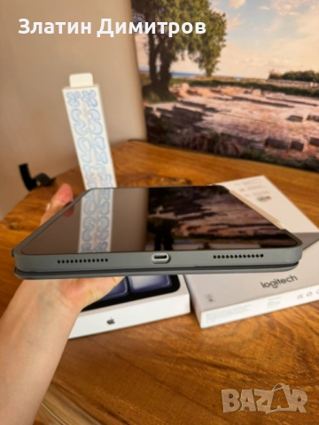Ipad Air 11 (M3) 128GB + Apple Pencil Pro + Logitech Combo Touch, снимка 10 - Таблети - 54213014