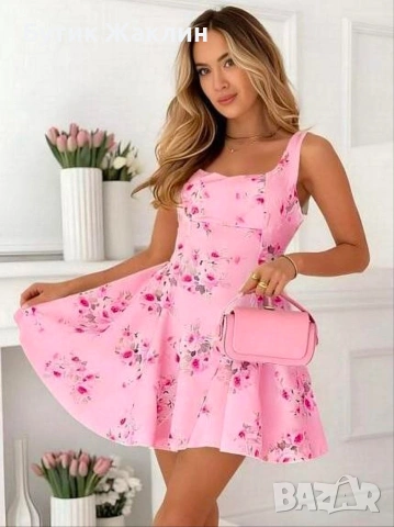 Дамски рокли с панделка , снимка 4 - Рокли - 54056319