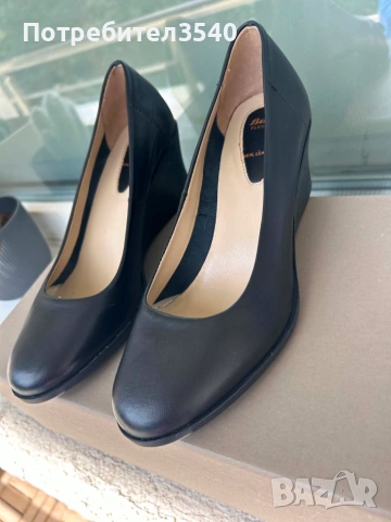 Дамски пантофки на платформа BATA, снимка 8 - Дамски обувки на ток - 54974360