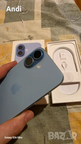 Продавам iphone 17 blue, снимка 2 - Apple iPhone - 55363321