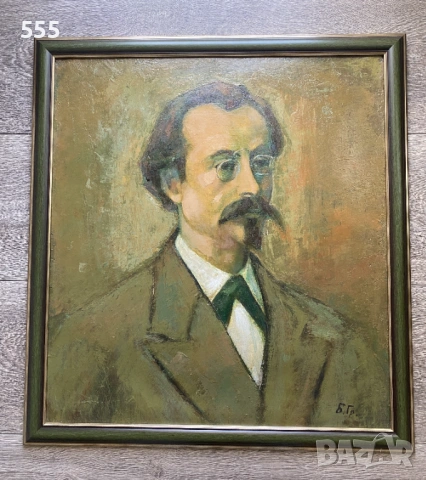 Масло на платно - портрет на Георги Кирков - проф.Бойчо Григоров (31.01.1916-1997)
