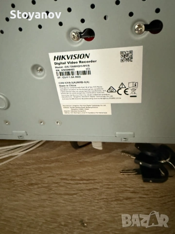 DVR Hikvision, снимка 3 - Комплекти за видеонаблюдение - 53977689