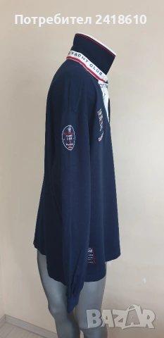 Paul & Shark KIPAWA Made in Italy Cotton Mens Size 3XL ОРИГИНАЛ! Мъжка Блуза., снимка 6 - Блузи - 54874088