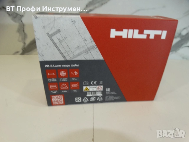 НОВО - Hilti PD - S - Лазерна ролетка, снимка 6 - Измервателни инструменти - 54643374