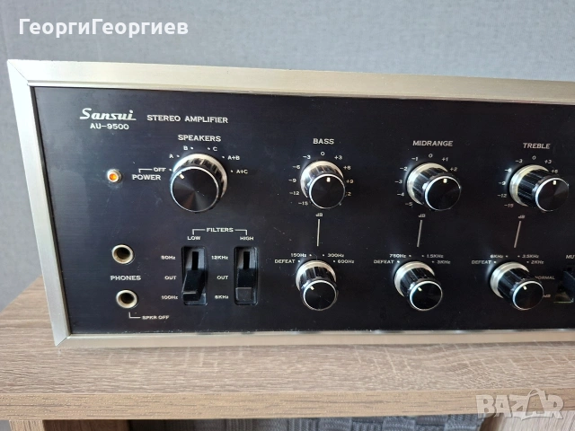 SANSUI AU-9500, снимка 2 - Ресийвъри, усилватели, смесителни пултове - 54490318