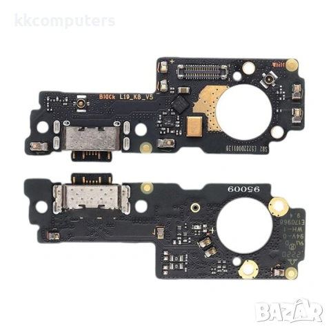 Конектор зареждане за XIAOMI Poco M4 (5G) на платка с микрофон и компоненти Original