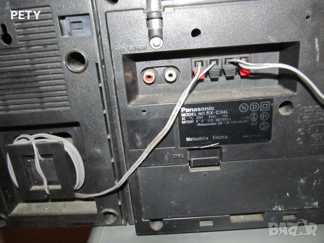 радиокасетофон PANАSCONIC RX-C 34L, снимка 8 - Радиокасетофони, транзистори - 54991660