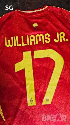 Тениска на Испания Williams Jr, снимка 3 - Тениски - 55482224