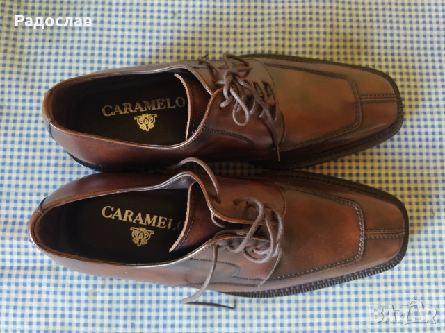 Испански кожени обувки CARAMELO, снимка 7 - Официални обувки - 55171409