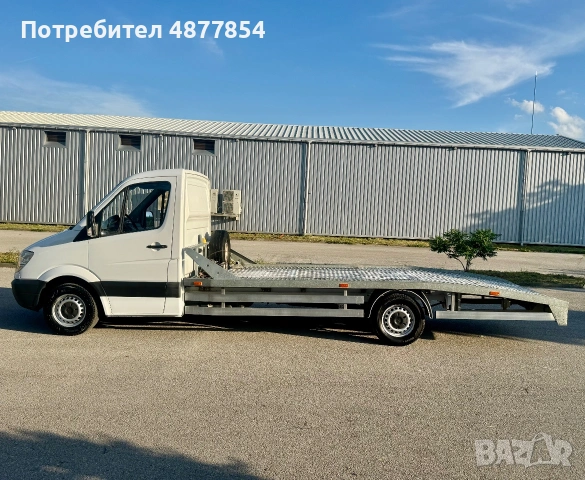 Mercedes Sprinter 5.10м.*СПЕЦИАЛЕН*OM646*ВЪЗДУШНИ ВЪЗГЛАВНИЦИ, снимка 5 - Бусове и автобуси - 55180880